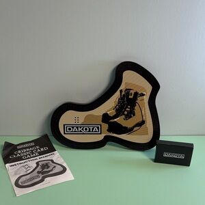 Dakato Cribbage Board Game, Cribbage Board Game Shaped Like A Boot, Card Game